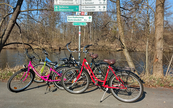 Fahrradverleih Lotti Startpunkt, Foto: Heike Jungmann, Lizenz: Fahrradverleih Lotti