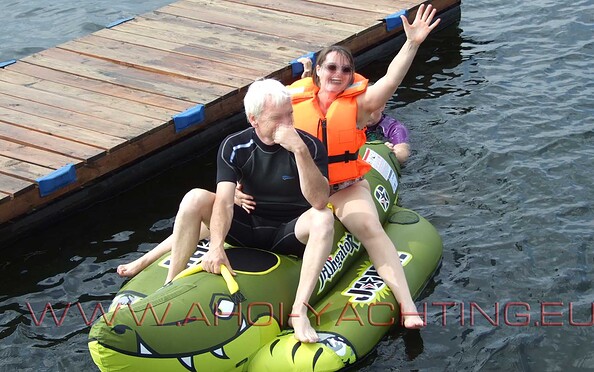 Sportlicher Badestopp mit Jetski, Foto: Günther Winkler, D-12161 Berlin, Lizenz: Günther Winkler, D-12161 Berlin
