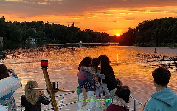 Abends auf dem Griebnitzsee, Foto: Günther Winkler, D-12161 Berlin, Lizenz: Günther Winkler, D-12161 Berlin