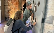 barrierefreie Dauerausstellung „VERWURZELT – Bodenepisoden zwischen Ursprung und Zukunft“, Foto: Jenny Jürgens
