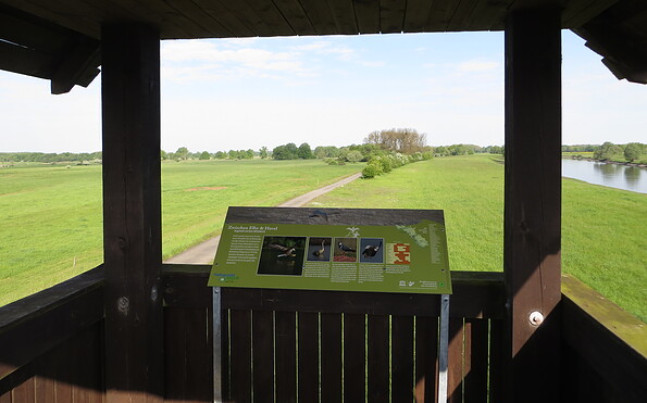 Haltepunkt Natur Zwischendeich, Foto: Jan Schormann, Lizenz: Wirtschaftsfördergesellschaft Prignitz mbH