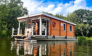BunBo - Das BungalowBoot, Foto: Aquare Charter, Lizenz: Aquare Charter GmbH