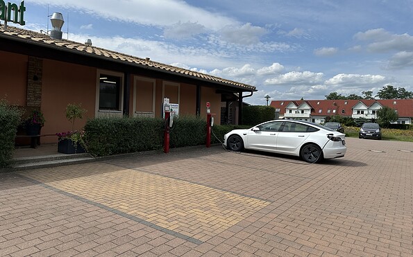 Stromtankstelle Ferienpark Templin, Foto: Alena Lampe