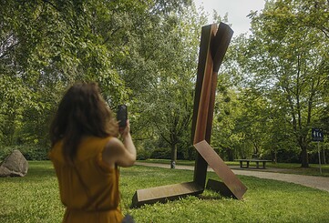 Kunst am Fluss, Foto: Julia Nimke, Lizenz: Potsdam Marketing und Service GmbH