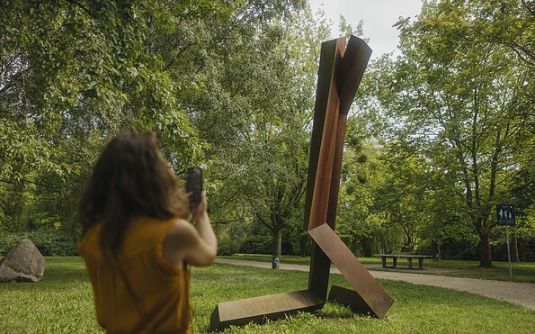 Kunst am Fluss, Foto: Julia Nimke, Lizenz: Potsdam Marketing und Service GmbH