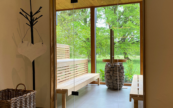 Panoramasauna, Foto: Sabine Ducos, Lizenz: NaturApartments HideAway &amp; Spa