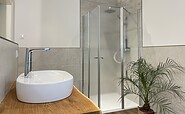 Ferienwohnung Florentine - Badezimmer, Foto: Ulrike Haselbauer, Lizenz: Tourismusverband Lausitzer Seenland e.V.