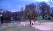 Strandidyll mit Biergarten,
