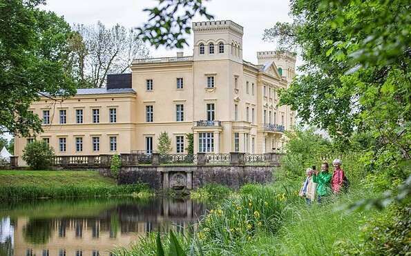 Märkische Schloessertour (180 km), Schloss Steinhöfel, Foto: Florian Läufer, Lizenz: Seenland Oder-Spree
