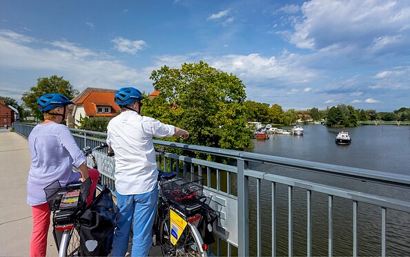 Blick auf die Spree in Beeskow, Foto: Andreas Franke, Lizenz: TMB Fotoarchiv