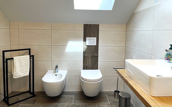 WC und Bidet, Foto: Ulrike Haselbauer, Lizenz: Tourismusverband Lausitzer Seenland e.V.