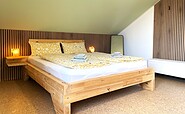 Schlafzimmer, Foto: Ulrike Haselbauer, Lizenz: Tourismusverband Lausitzer Seenland e.V.