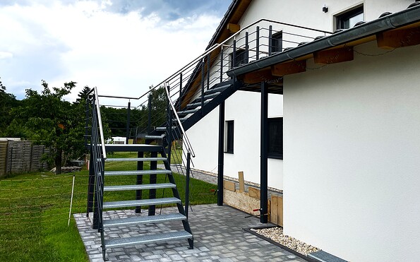 Zugang zur Ferienwohnung, Foto: Ulrike Haselbauer, Lizenz: Tourismusverband Lausitzer Seenland e.V.
