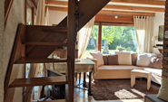 Treppe nach oben, Foto: Karin Komann, Lizenz: Ferienhaus Spreewaldidylle