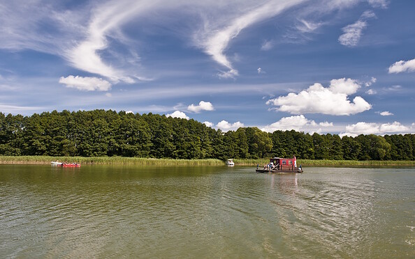 Raft tour on Großer Wentowsee, Foto: Yorck Maecke, Lizenz: TMB