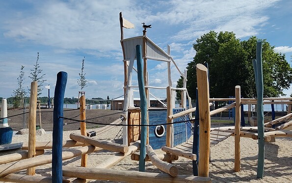 Spielplatz "Seestrand" Niemtsch, Foto: Dana Kersten