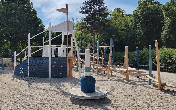 Spielplatz Seestrand Niemtsch, Foto: Dana Kersten, Lizenz: Dana Kersten