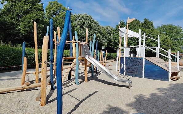 Spielplatz Seestrand Niemtsch, Foto: Dana Kersten, Lizenz: Dana Kersten