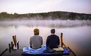 Morning atmosphere on the raft, Foto: Madlen Krippendorf, Lizenz: TMB