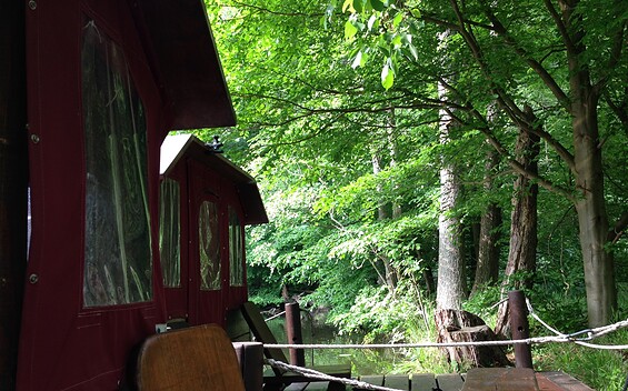 Floßanlegestelle, Foto: Huckleberrys, Lizenz: Huckleberrys