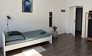 Schlafzimmer 1, Einzelbett, Foto: Ferienwohnung Gubener Neißeglück 23, Lizenz: Ferienwohnung Gubener Neißeglück 23