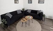 Wohnzimmer - Sitzbereich, Foto: Ferienwohnung Gubener Neißeglück 23 , Lizenz: Ferienwohnung Gubener Neißeglück 23