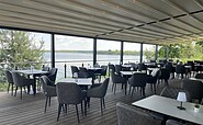 Terrasse, Foto: Celine Klose, Lizenz: Tourismusverband Lausitzer Seenland e.V.