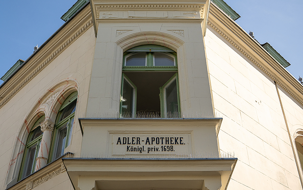 Adler-Apotheke Bernau, Foto: Michél Schmidt, Lizenz: BeSt Bernauer Stadtmarketing GmbH