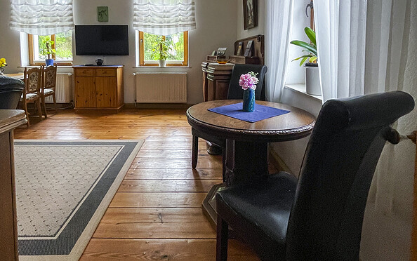 Ferienwohnung 1, Sitzecke, Foto: Jens Kohlschmidt, Lizenz: Jens Kohlschmidt