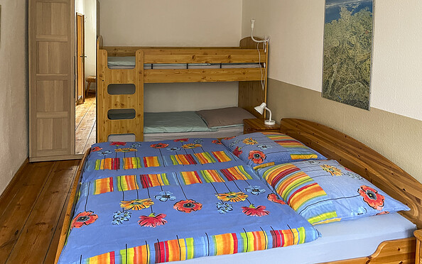 Ferienwohnung 1, Schlafzimmer, Foto: Jens Kohlschmidt, Lizenz: Jens Kohlschmidt
