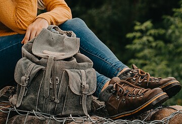 Wanderpause auf dem Paul-Gerhardt-Weg, Foto: Lena Tschuikow, Lizenz: Tourismusverband Spreewald