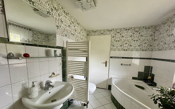 Ferienhaus Schönberg, Bad, Foto: Ursula Schmohl, Lizenz: Ursula Schmohl