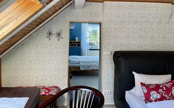 Ferienhaus Schönberg, Schlafzimmer, Foto: Ursula Schmohl, Lizenz: Ursula Schmohl