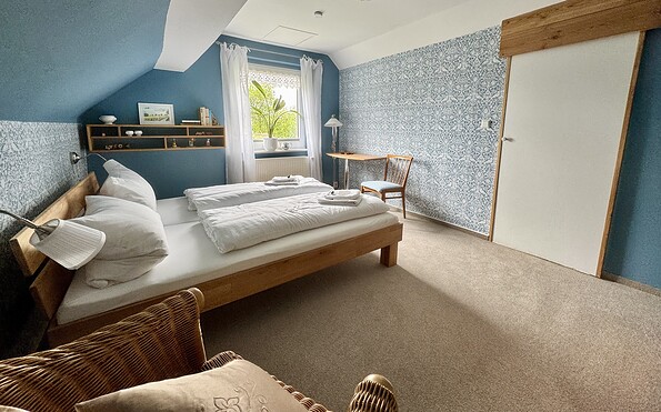 Ferienhaus Schönberg, Schlafzimmer, Foto: Ursula Schmohl, Lizenz: Ursula Schmohl