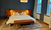 Schlafzimmer, Foto: M. Witter, Lizenz: Wirtschaftsfördergesellschaft Prignitz mbH