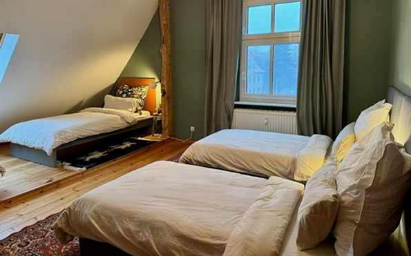 Schlafzimmer, Foto: M. Witter, Lizenz: Wirtschaftsfördergesellschaft Prignitz mbH