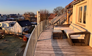 Terrasse, Foto: M. Witter, Lizenz: Wirtschaftsfördergesellschaft Prignitz mbH