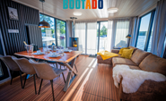 Hausboot Bootado von innen, Foto: Bootado