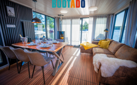 Hausboot Bootado von innen, Foto: Bootado