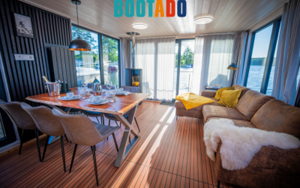 Hausboot Bootado von innen, Foto: Bootado