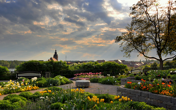 Dechaneigarten in der Hansestadt Havelberg, Foto: Hansestadt Havelberg, Lizenz: Hansestadt Havelberg