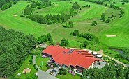 Clubhaus von oben, Foto: Golfclub Kallin e.V., Lizenz: Golfclub Kallin e.V.