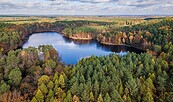 Luftbild Köthener Heideseen, Foto: Michael Zalewski, Lizenz: Landkreis Dahme-Spreewald