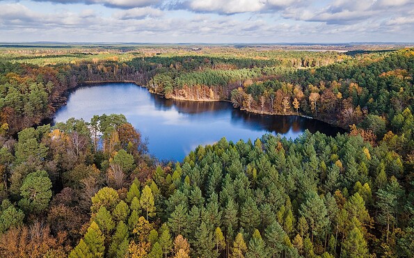Aerial view of Köthener Heide, Foto: Michael Zalewski, Lizenz: Landkreis Dahme-Spreewald