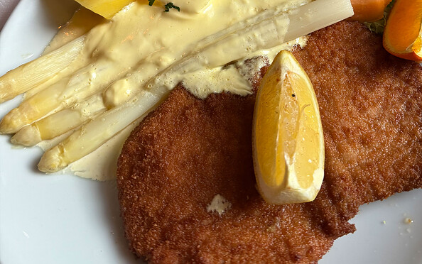 Osteria Forio Königs Wusterhausen - Schnitzelmenue, Foto: Petra Förster, Lizenz: Tourismusverband Dahme-Seenland e.V.