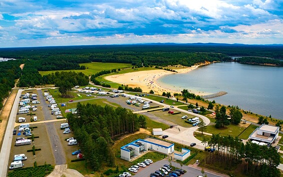 Campingplatz Sternencamp am Bärwalder See, Foto: Benjamin Kramer, Lizenz: Benjamin Kramer