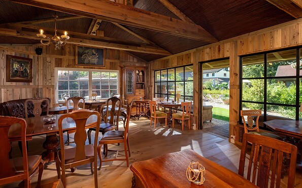 Wellnessbistro - Bademantelrestaurant im Wellnessbereich, Foto: Visiophotos, Lizenz: Wellnesshotel Seeschlößchen