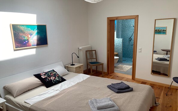 Haus Friedolin - Schlafzimmer EG rechts, Foto: Stefan Klotzbach, Lizenz: Stefan Klotzbach