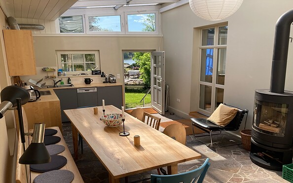Haus Friedolin - Wintergarten mit Küche, Foto: Stefan Klotzbach, Lizenz: Stefan Klotzbach