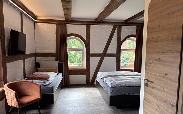 Zimmer im Motel Q, Foto: Itta Olaj, Lizenz: Itta Olaj